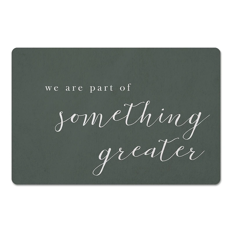Part Of Something Greater 18" x 27" Floor Mat
