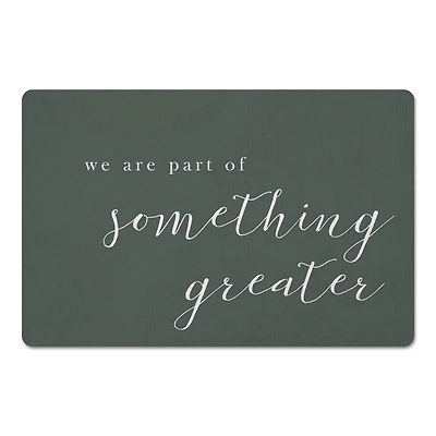 Part Of Something Greater 18" x 27" Floor Mat