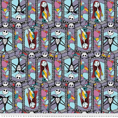 Springs Creative Disney® Nightmare Before Christmas Stained Glass Fleece
