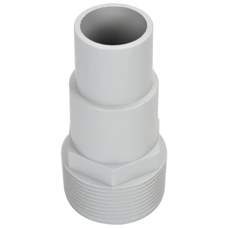 4" White Swimming Pool & Spa Threaded Hose Adapter