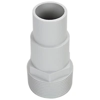 4" White Swimming Pool & Spa Threaded Hose Adapter