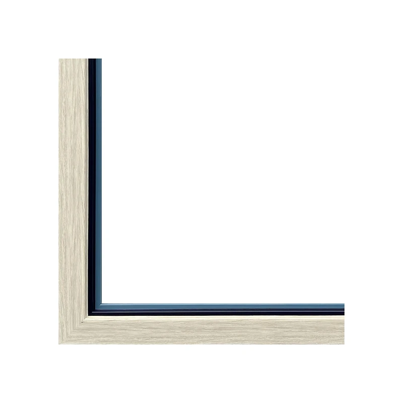 8 Pack: 4 Opening Natural Tan & Navy 5" x 7" Collage Frame with Mat by Studio Décor®