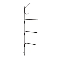 Hinge-It Clutterbuster 74" Steel Valet Family Towel Bar