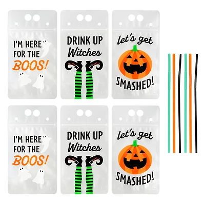 Halloween Drink Pouches, 6ct. by Celebrate It™