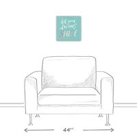 Let Your Dreams Shine 12" x 12" Canvas Wall Art