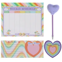 Groovy Weekly Planner Set by Fab Finds