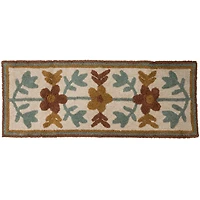 Hello Honey® 5ft. Cotton Tufted Floor Runner with Flowers