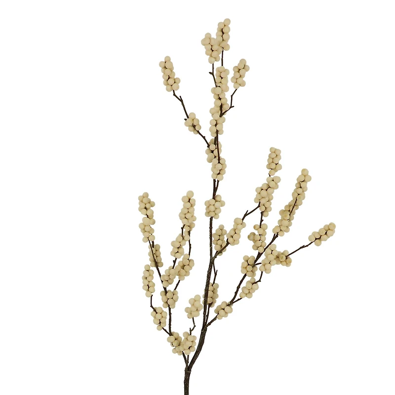 37" Cream Berry Stem by Ashland®