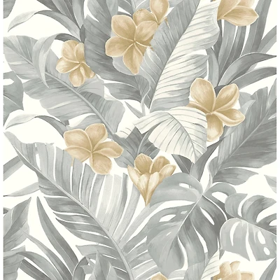 NuWallpaper Neutral Paradise Peel & Stick Wallpaper
