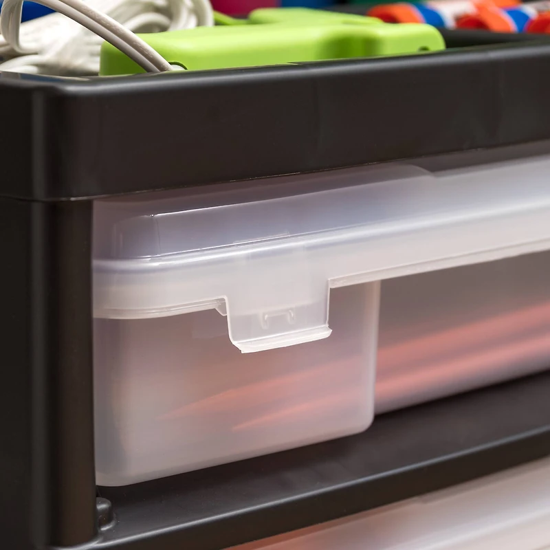 IRIS Black 5-Case Scrapbook Cart