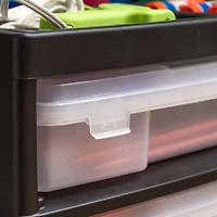 IRIS Black 5-Case Scrapbook Cart