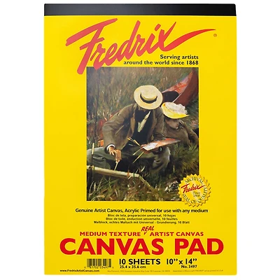 FREDRIX Creative Series White Canvas Pad