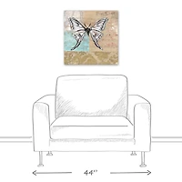 Midday Flight 20" x 20" Canvas Wall Art