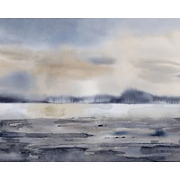 Ohpopsi Winter Sunset Wall Mural