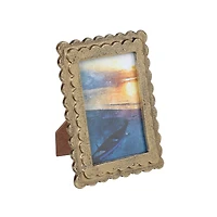 4" x 6" Gold Metal Scallop Tabletop Frame, Atelier by Studio Décor®
