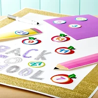 Back to Class Mini Die Cut Calendar Number Accents