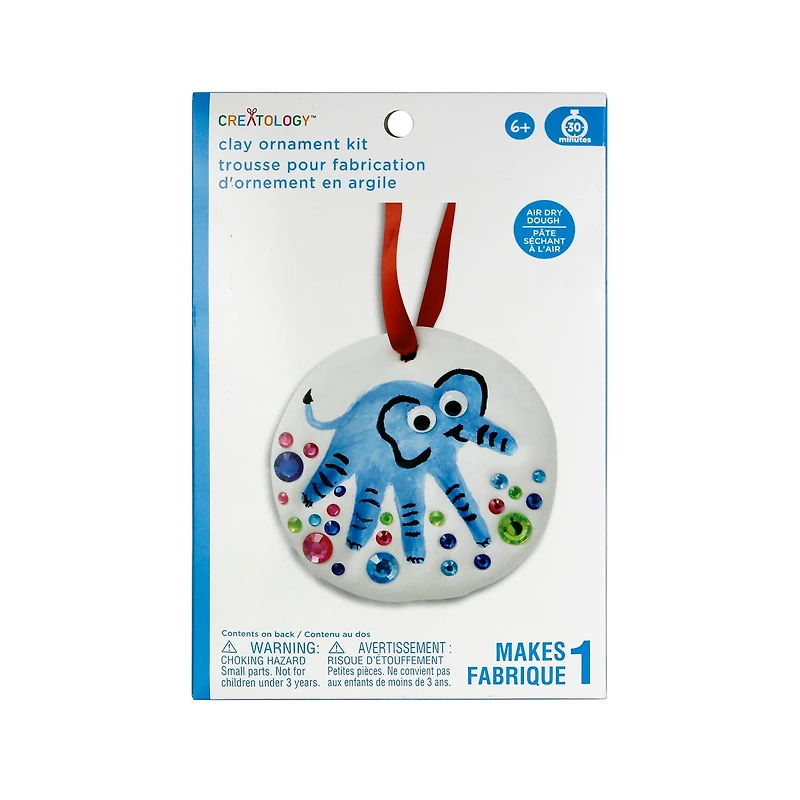 Clay Handprint Ornament Kit by Creatology™