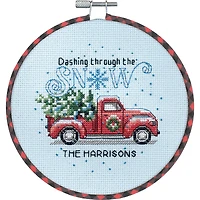 Dimensions® Learn-A-Craft Holiday Family Truck Counted Cross Stitch Kit