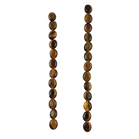 Yellow Tigereye Oval Beads, 10mm by Bead Landing™