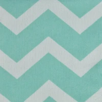 Aqua Chevron Microfiber Dishtowel, 4ct.