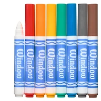 12 Packs: 8 ct. (96 total) Crayola Washable Window Markers