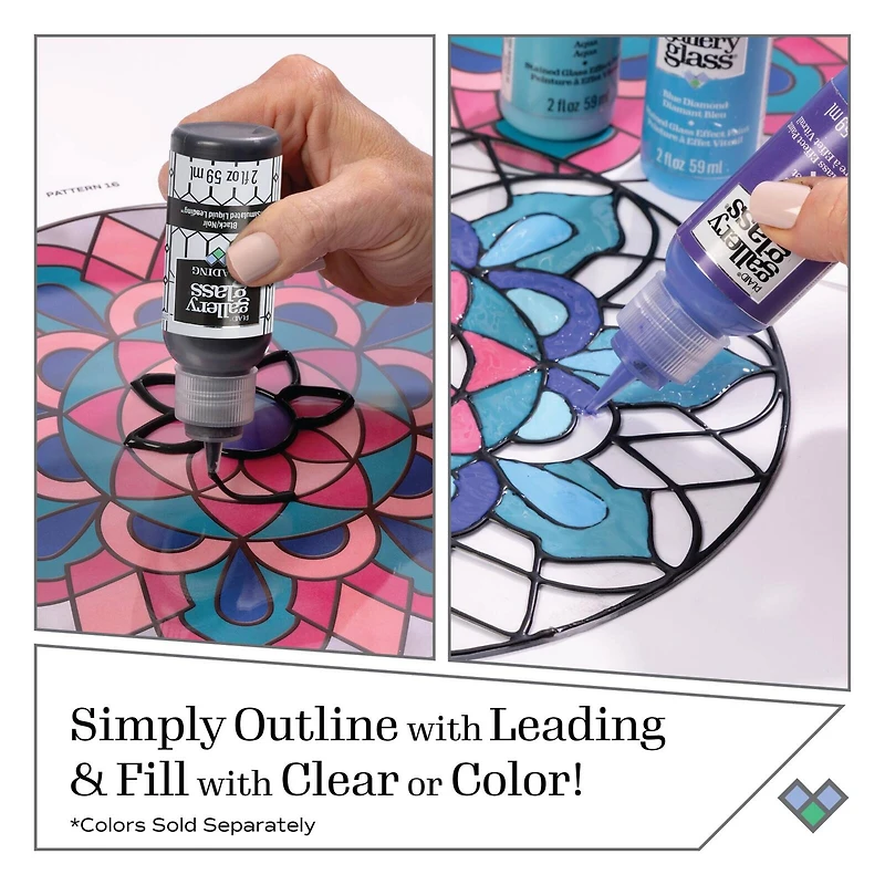 Gallery Glass® Liquid Leading™ Holiday Paint Kit