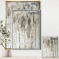 Designart - The Modern Grey Forest IV