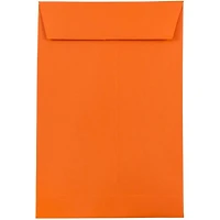 JAM Paper 6" x 9" Orange Recycled Open End Envelopes