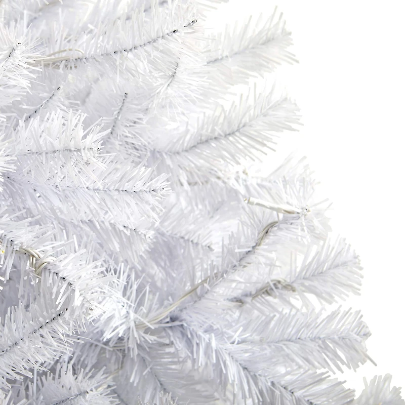 6ft. Unlit White Artificial Christmas Tree