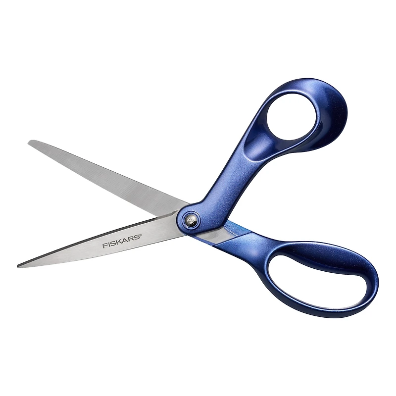 Fiskars® Explore 8" Blue Expanse Metallic Scissors