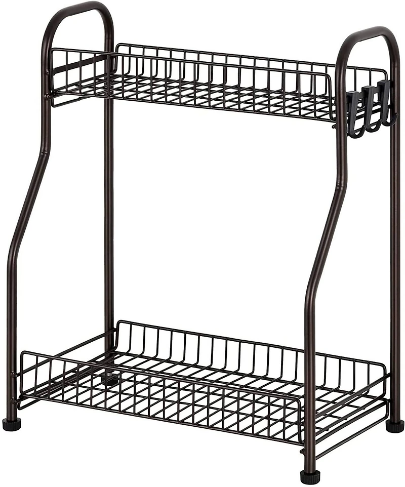 NEX™ 2-Tier Bronze Spice Rack Kitchen Organizer