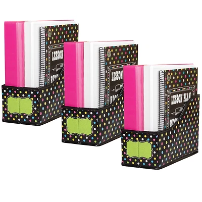 Teacher Created Resources® Chalkboard Brights Book Bin, 3ct.