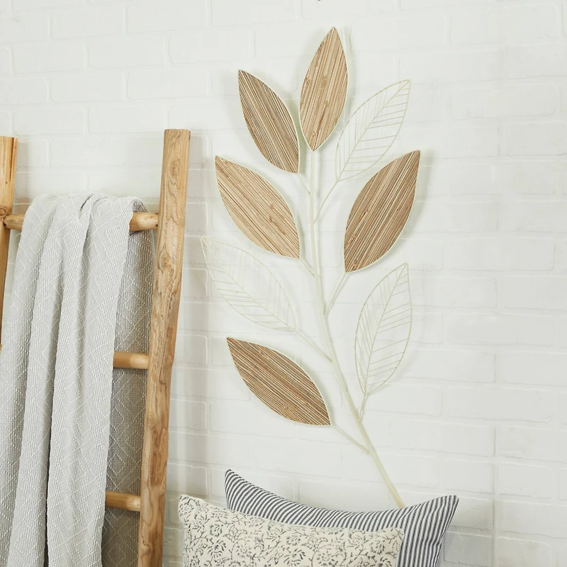 Brown Metal Coastal Wall Decor, Set of  36" x 21" x 2"