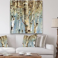 Designart - White Birch Forest II