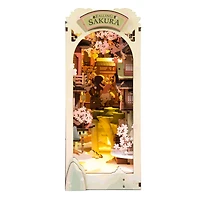 Rolife® Falling Sakura DIY Book Nook Shelf Insert Kit