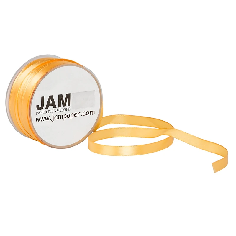 JAM Paper 3/8" x 15yd. Satin Ribbon