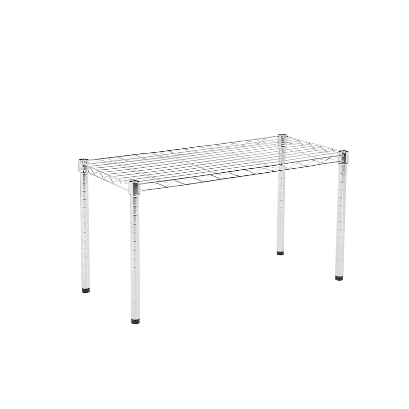 Honey Can Do Chrome Commercial Wire Table