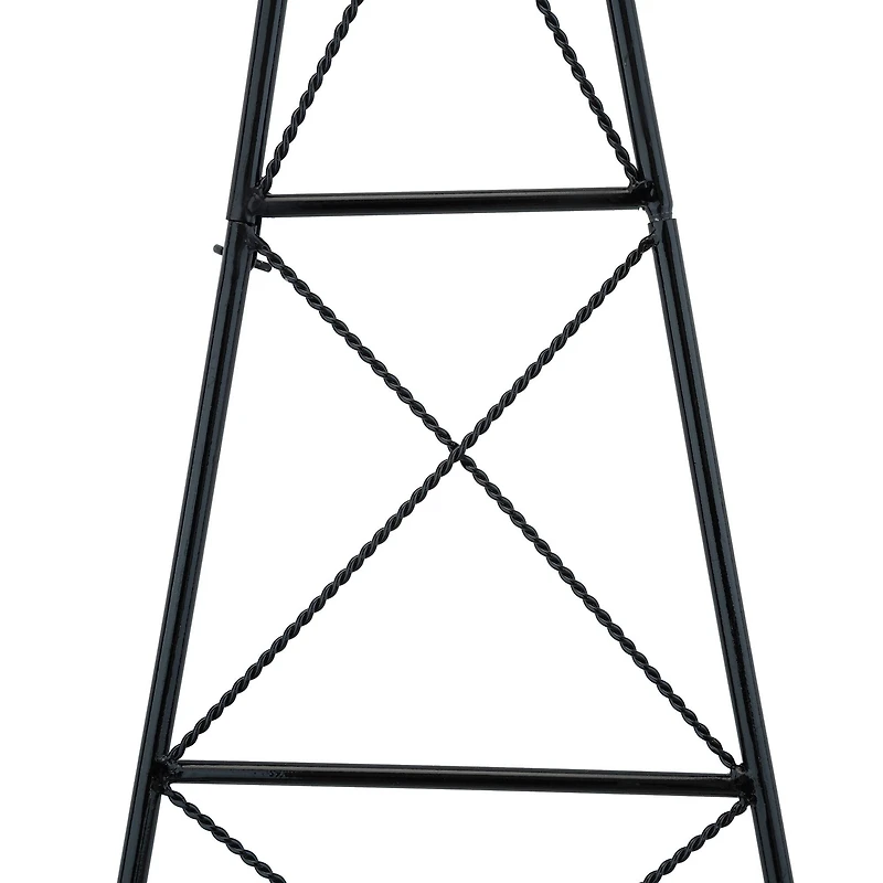 Glitzhome® 3.5ft Red Metal Wind Spinner Yard Stake