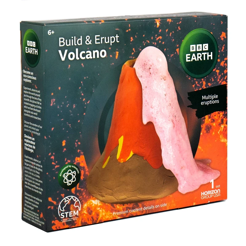 BBC Earth Build & Erupt Volcano
