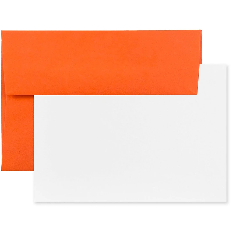 JAM Paper A1 Brite Hue Blank Greeting Cards & Envelopes