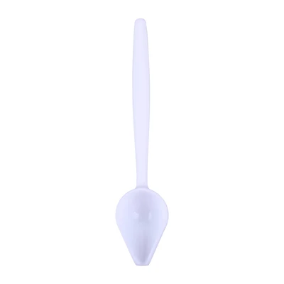 9" White Drizzle Scoop by Makery™