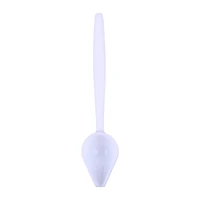 9" White Drizzle Scoop by Makery™