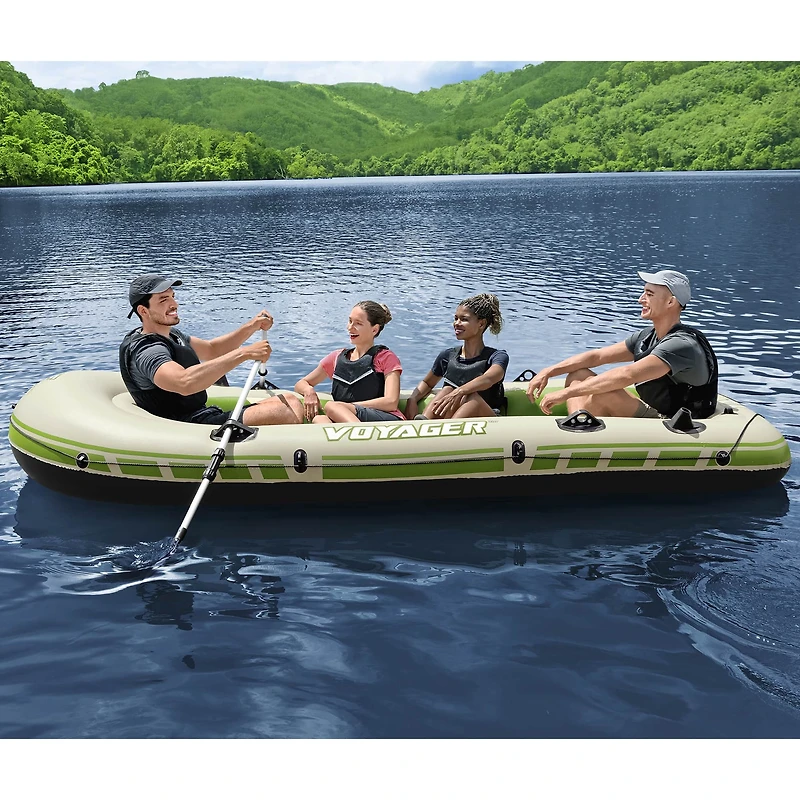 Bestway 11.5ft. Hydro-Force Treck X3 Inflatable Raft Set