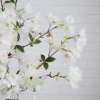 6ft. Artificial Cherry Blossom Tree with White Decorative Planter