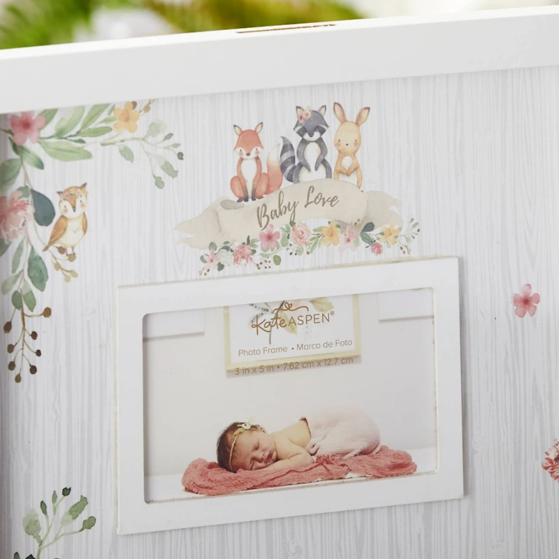 Kate Aspen® Pink Woodland Baby Shower Guest Book Alternative