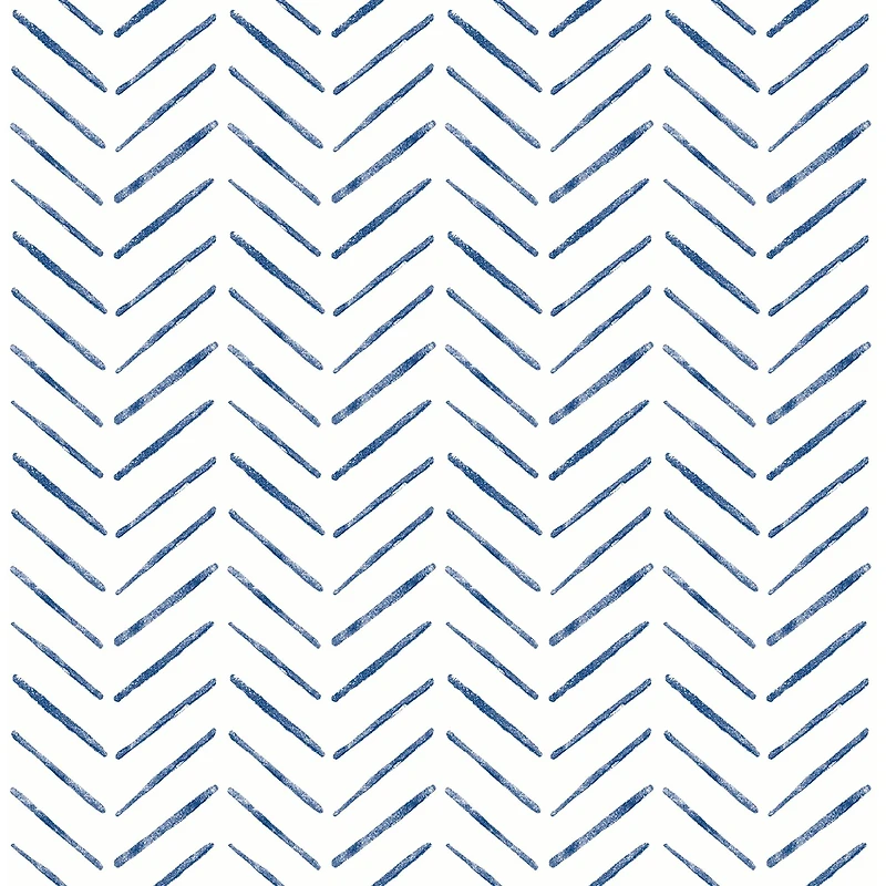 NuWallpaper Indigo Holden Peel & Stick Wallpaper