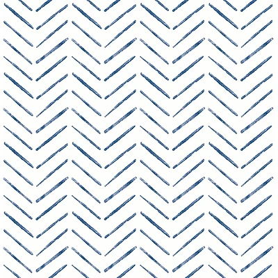 NuWallpaper Indigo Holden Peel & Stick Wallpaper