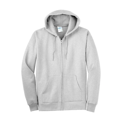 Port & Company® Tall Essential Fleece Full-Zip Hooded Sweatshirt