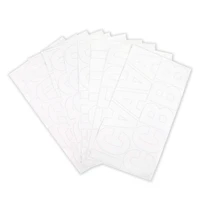 White Alphabet Stickers by Recollections™ 