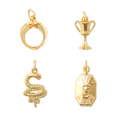 Harry Potter Gold Horcrux Charm Set